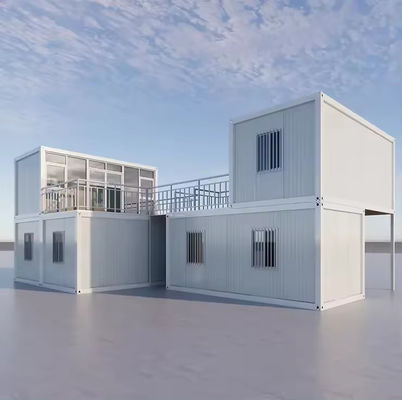 quality  Modern Flat Pack Container House Living Customized 20ft Flat Pack Container factory