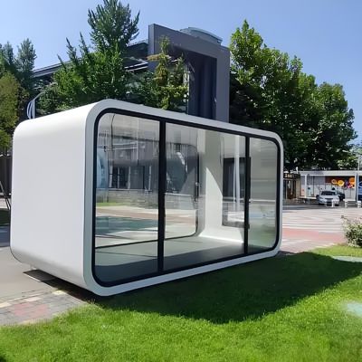 Phong cách hiện đại căn hộ đơn kính phòng nắng Apple Cabin