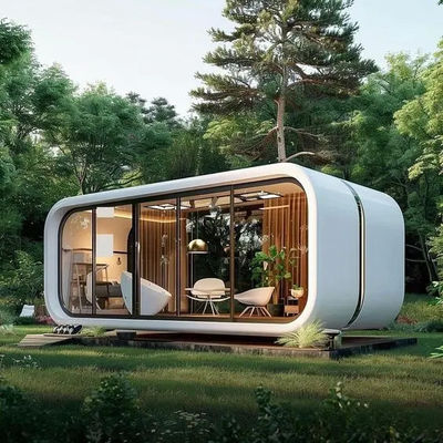 Phong cách hiện đại căn hộ đơn kính phòng nắng Apple Cabin