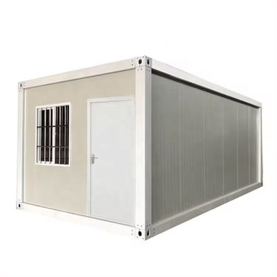 Προσαρμόσιμα Flat Pack Prefab Container Home Αντίσταση σε καιρικές συνθήκες και ηχομόνωση