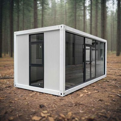 Μονωδική φορητή 20ft Flat Pack Container Προσυσκευασμένη για χρήση στο σχολείο