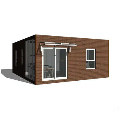 Compact Mobile Expandable Prefab House For Fashion Cafe Shop And Boutique Wine Bar