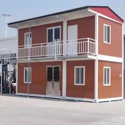 Πυροσβεστικό Flat Pack Container House Προσαρμόσιμο Flat Pack Shipping Container Σπίτια