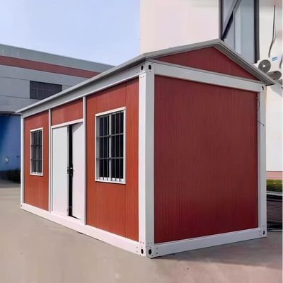 Πυροσβεστικό Flat Pack Container House Προσαρμόσιμο Flat Pack Shipping Container Σπίτια