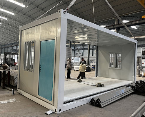 Easy To Install Folding Container House Flexible Prefab Fold Out Container Homes