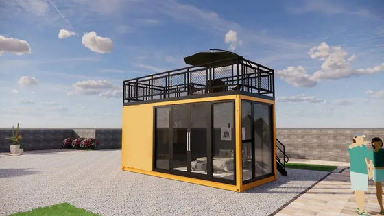 Chuẩn bị lắp đặt nhà mô-đun gấp chống gió và cách nhiệt