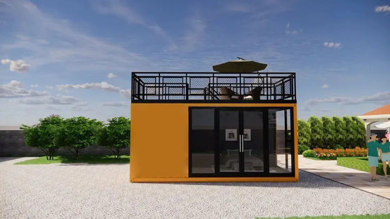 Chuẩn bị lắp đặt nhà mô-đun gấp chống gió và cách nhiệt