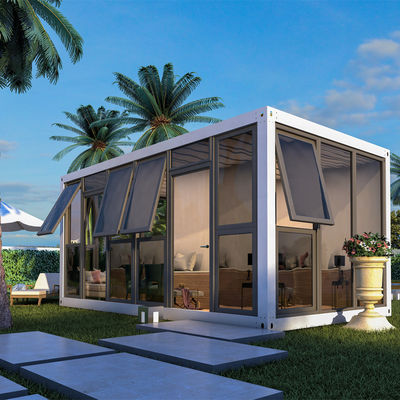 Customizable And Easy To Install Expandable Container Homes With Aluminum Sliding Door