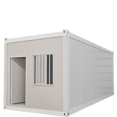 White Detachable Container House Steel Frame Modular Container Homes