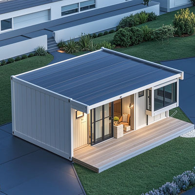 Đường di động Nhà nhỏ Prefabricated Casa Có thể tùy chỉnh với thiết kế mô-đun