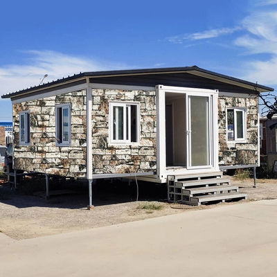 Prefabricated Modern Module 8 Bedroom 20Ft Expandable Container Tiny House To Live In Portable Prefab House