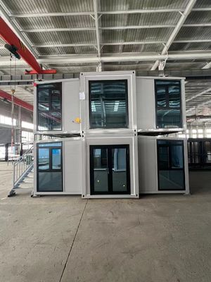 Modern Design Expandable Prefab Container House 20Ft 40Ft Strong Steel Expanding Prefabricated Home Expandable House For Sale