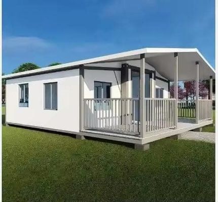 20ft 40ft kích thước tùy chọn mở rộng nhà container gấp với ban công vườn