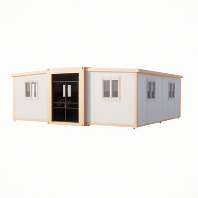 Nhà container mở rộng tùy chỉnh 2 phòng ngủ Nhà mô-đun được chế tạo sẵn