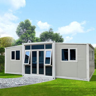 Nhà container mở rộng tùy chỉnh 2 phòng ngủ Nhà mô-đun được chế tạo sẵn