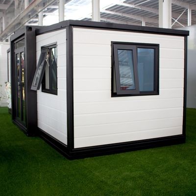 Cấu trúc nhỏ gọn Nhà container mở rộng khung thép Nhà container chế tạo sẵn