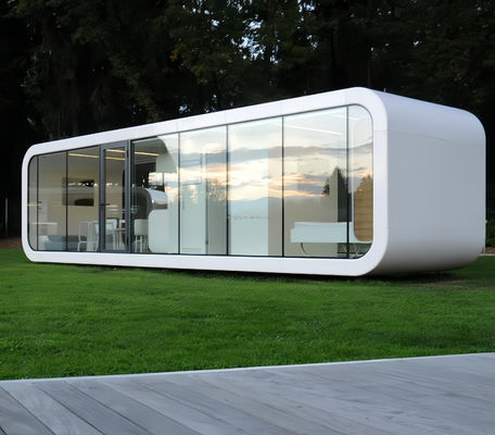 Apple Cabin House Καλή υποδοχή από τους παγκόσμιους πελάτες Μέγιστο μέγεθος 11,5 * 2,2m