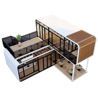 20ft Καλής ποιότητας Apple Cabin House με 2 κρεβάτια για Μονουλάριες Ξενοδοχεία Μένει