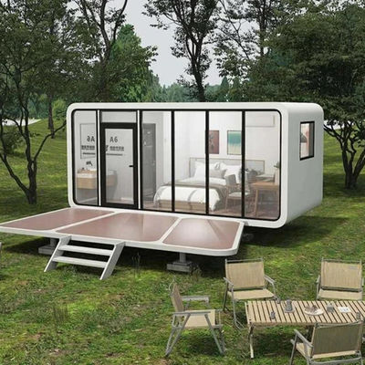 Νέο σπίτι Apple Cabin Μέγεθος 20ft 40ft Προαιρετικό Custom λευκό χρώμα