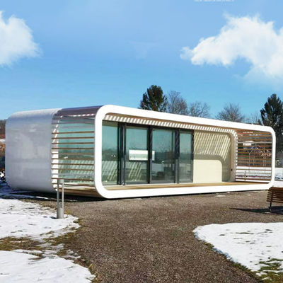 Υψηλής ποιότητας αδιάβροχο 20ft Apple Cabin συναρμολογημένο δοχείο γυάλινα σπίτια βίλα Apple House άνετο πολυτελές διαμέρισμα