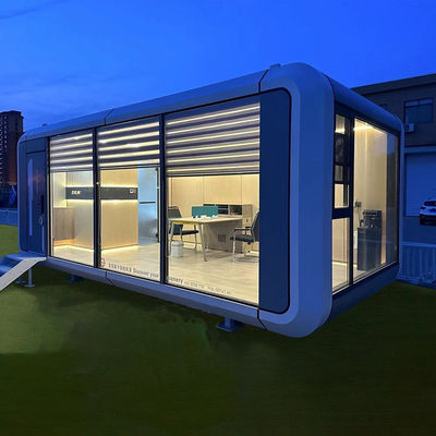 Υψηλής ποιότητας αδιάβροχο 20ft Apple Cabin συναρμολογημένο δοχείο γυάλινα σπίτια βίλα Apple House άνετο πολυτελές διαμέρισμα