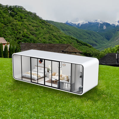 Apple Cabin House Ζυγισμένο χάλυβα σπίτι με προσαρμόσιμο σχέδιο
