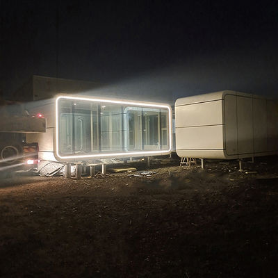 Apple Cabin House Προσαρμόσιμο μέγεθος και διάταξη Ιδανικό για διαφορετικές ανάγκες και απαιτήσεις Ευέλικτες επιλογές σχεδιασμού