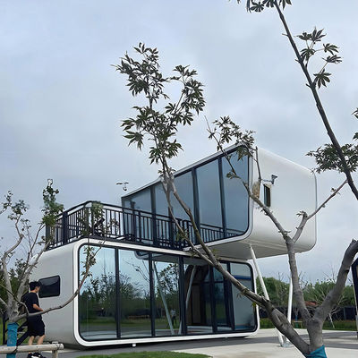Apple Cabin House Προσαρμόσιμο μέγεθος και διάταξη Ιδανικό για διαφορετικές ανάγκες και απαιτήσεις Ευέλικτες επιλογές σχεδιασμού
