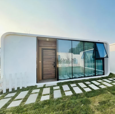 Έξυπνη καμπίνα Apple House για τη μόδα Καφέ κατάστημα Κινούμενο μπαρ κρασιού