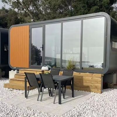 Apple Cabin House Περιβαλλοντικά φιλικό Μπαμπού ξύλινο υφασμάτινο εσωτερικό τοίχο
