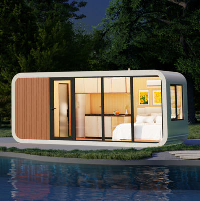 Eco Friendly Prefab Apple Office Pod Mobile Compact and space saving