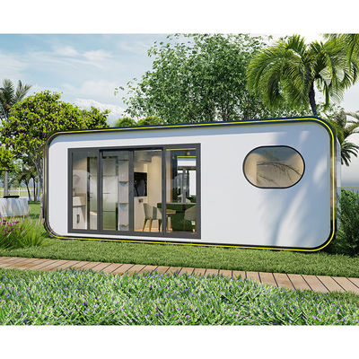 Ατσάλινο πλαίσιο Apple Cabin House Προσαρμοσμένο Apple Office Pod για σύγχρονη ζωή