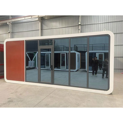 Προετοιμασμένο σπίτι 20ft Apple Cabin με μοντέρνο στυλ τέλειο για άνετη διαβίωση σε αρμονία με τη φύση