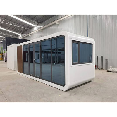 Προετοιμασμένο σπίτι 20ft Apple Cabin με μοντέρνο στυλ τέλειο για άνετη διαβίωση σε αρμονία με τη φύση