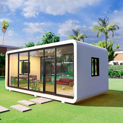Apple Cabin House có thể tùy biến Khô ướt Phân biệt phòng tắm và đèn Điện