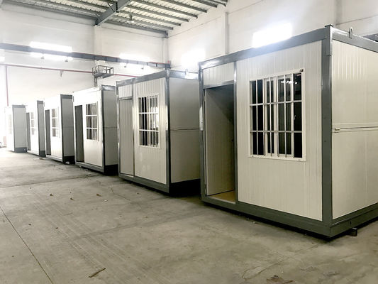 Portable Folding Container House Multi-Bedroom Living Room Suitable for Workshops Office Buildings