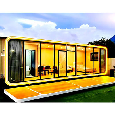 Σύγχρονο 20FT 40FT Apple Cabin House με μπάνιο Στυλάτο κινητό προετοιμασμένο σπίτι