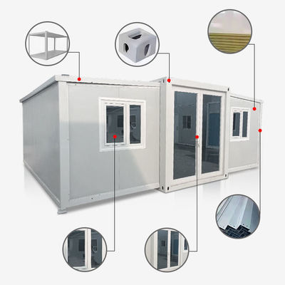 Nhà container mở rộng có thể tùy biến Nhiều tùy chọn màu sắc có sẵn Thích hợp cho các ứng dụng khác nhau
