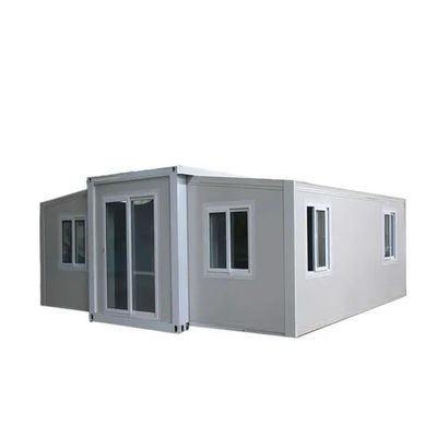 Expandable Container House with Rock Wool Sandwich Panel for Sustainable and Environmentally Friendly Living