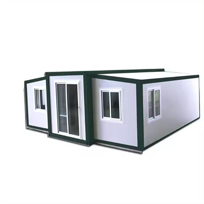 Expandable Container House with Rock Wool Sandwich Panel for Sustainable and Environmentally Friendly Living