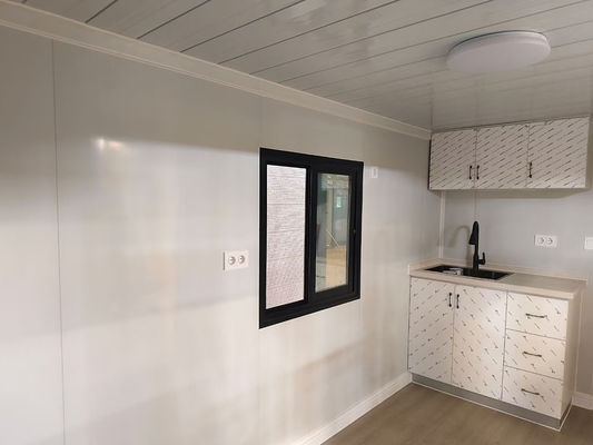 Folding Container House Strong and Lightweight Steel Structure with Insulated Wall Panels for Comfortable and Safe Living