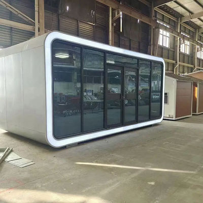 Σύγχρονο άνετο Apple Cabin House Ενσωματωμένη οροφή ξηρό-βρεγμένο χωριστικό μπάνιο για ευρύχωρη διαβίωση