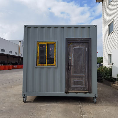 Nhà container có thể tháo rời cấu trúc thép và tấm tường cách nhiệt với giá cả phải chăng