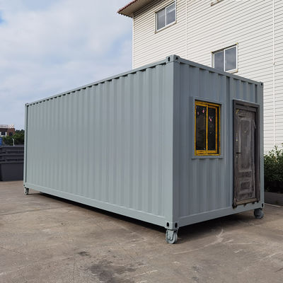 Nhà container có thể tháo rời cấu trúc thép và tấm tường cách nhiệt với giá cả phải chăng