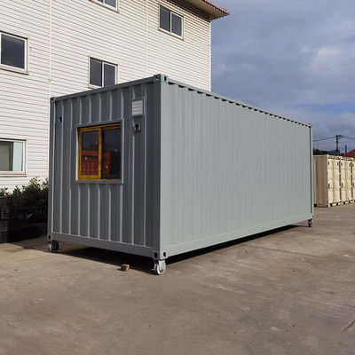 Nhà container có thể tháo rời cấu trúc thép và tấm tường cách nhiệt với giá cả phải chăng