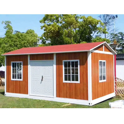 Expandable Container House with Durable Steel Frame and Rock Wool Sandwich Panel
