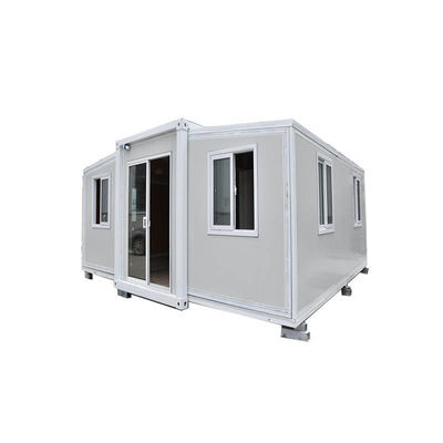 Expandable Container House with Durable Steel Frame and Rock Wool Sandwich Panel