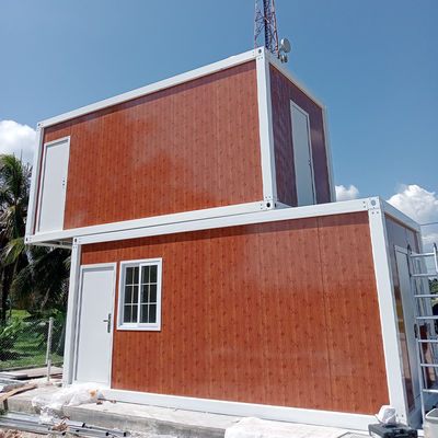 Nhà container có thể tháo rời Thiết kế tùy chỉnh với cấu trúc thép cách điện và tấm tường