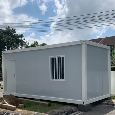 Ngôi nhà chế tạo sẵn sang trọng với tấm sandwich Tòa nhà căn hộ mô-đun Có thể tùy chỉnh Nhà container có thể tháo rời
