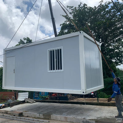 Ngôi nhà chế tạo sẵn sang trọng với tấm sandwich Tòa nhà căn hộ mô-đun Có thể tùy chỉnh Nhà container có thể tháo rời
